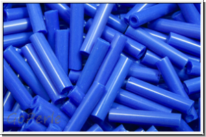 TBU-3-0048, TOHO Bugle 3", 9mm, blue, navy, op., 10g