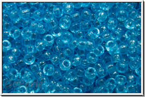 RR-15-0148d, MIYUKI Rocailles, 15/0, aqua, dk., trans., 5g
