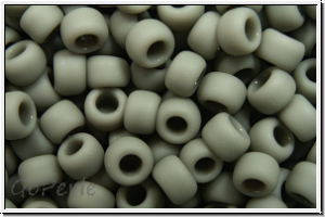 R-08-0053df, TOHO Rocailles, 08/0, grey, dk., op., matte, 10g
