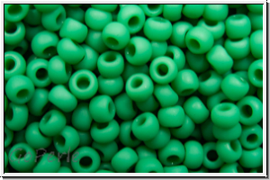 R-11-0055df, TOHO Rocailles, 11/0, green turquoise, op., matte, 10g