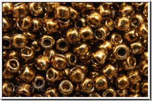 R-11-0594PF, TOHO Rocailles, 11/0, bronze, galv., met., perm.-finish, 10g