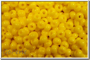 PR-11-83130, PRECIOSA Rocailles, 11/0, yellow, dk., op., 20g
