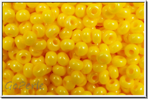 PR-11-16386, PRECIOSA Rocailles, 11/0, white, op., terra sun, luster, 20g