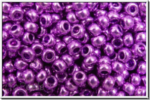 PR-11-18328, PRECIOSA Rocailles, 11/0, crystal, trans., metallic lilac, 20g