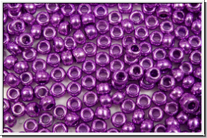 PR-11-18328, PRECIOSA Rocailles, 11/0, crystal, trans., metallic lilac, 20g