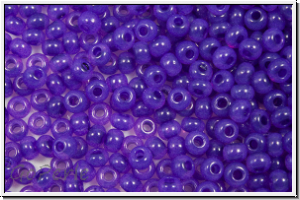 PR-11-17828, PRECIOSA Rocailles, 11/0, crystal, trans., terra violet, 20g