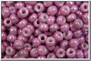 RR-08-1867, MIYUKI Rocailles, 08/0, orchid, dk., op., luster, 10g