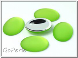 Cabochon, LUNASOFT, 25x18mm, apple, 1 Stk.