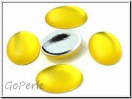 Cabochon, LUNASOFT, 25x18mm, sunflower, 1 Stk.