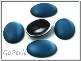 Cabochon, LUNASOFT, 25x18mm, denim blue, 1 Stk.