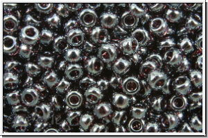 RR-11-0171, MIYUKI Rocailles, 11/0, amethyst, dk., trans., luster, 10g