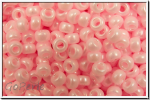 RR-11-0428, MIYUKI Rocailles, 11/0, pink, op., luster, 10g