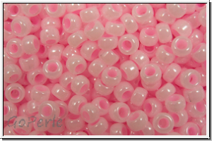 RR-11-0530, MIYUKI Rocailles, 11/0, pink, ceylon, 10g