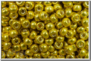 RR-11-1071, MIYUKI Rocailles, 11/0, zest, met., galv., 10g