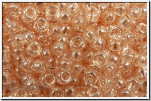 RR-11-0330, MIYUKI Rocailles, 11/0, rose, trans., luster, 10g