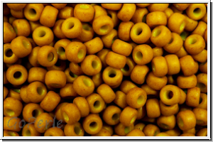 RR-11-2312, MIYUKI Rocailles, 11/0, mustard, op., matte, 10g