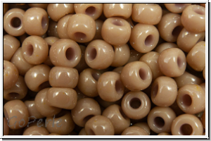 RR-08-4455, MIYUKI Rocailles, 08/0, beige, op., dyed duracoat, 10g