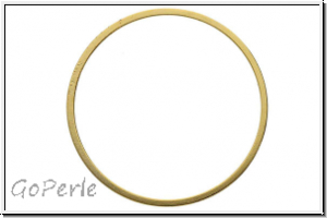 Bead Frame "Kreis", 30x30mm, goldfb., ungelocht, 1 Stk.
