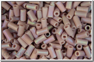 MBU-1-0410fr, MIYUKI Bugles, Nr. 1 (3mm), lavender, dusky, op., matte, AB, 10 g