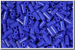 MBU-1-0414, MIYUKI Bugles, Nr. 1 (3mm), cobalt, op., 10 g