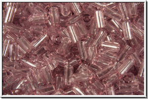 MBU-1-0142, MIYUKI Bugles, Nr. 1 (3mm), amethyst, trans., 10 g