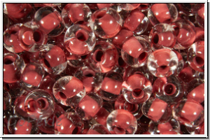 PR-06-08A18, PRECIOSA Rocailles, 6/0, crystal, trans., terra intensive brown-ld., 20g