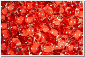 PR-06-08A91, PRECIOSA Rocailles, 6/0, crystal, trans., terra intensive orange-ld., 20g