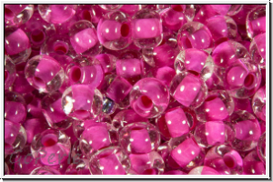PR-06-08A26, PRECIOSA Rocailles, 6/0, crystal, trans., terra intensive magenta-ld., 20g
