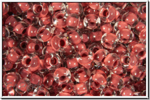 PR-08-08A18, PRECIOSA Rocailles, 8/0, crystal, trans., terra intensive brown-ld., 20g