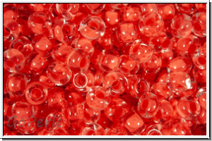 PR-08-08A91, PRECIOSA Rocailles, 8/0, crystal, trans., terra intensive orange-ld., 20g