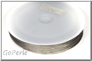 Schmuckdraht, 0,45 mm, 7 Str�nge, nylonumm., stahlfb., Rolle/100m
