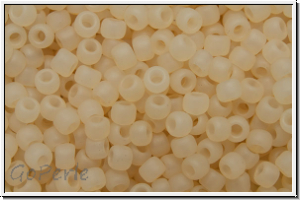 R-11-0147f, TOHO Rocailles, 11/0, light ivory, ceylon, matte, 10g