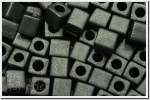 SB-03-0401f, MIYUKI Squares, 3mm, black, op., matte, 10g