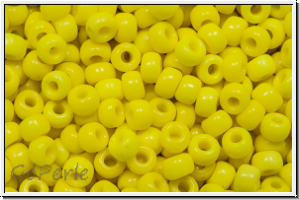 RR-08-0404, MIYUKI Rocailles, 08/0, yellow, op., 10g