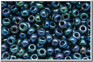 RR-08-0452, MIYUKI Rocailles, 08/0, blue, midnight, met., iris., 10g