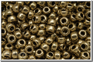 RR-08-0457, MIYUKI Rocailles, 08/0, bronze, met., 10g