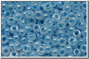 RR-08-0524, MIYUKI Rocailles, 08/0, blue, dusky, ceylon, 10g
