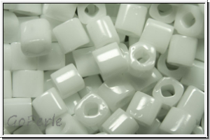 TC-03-0041, TOHO Cubes, 3mm, white, op., 10g