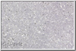 R-11-0001, TOHO Rocailles, 11/0, crystal, trans., 10g