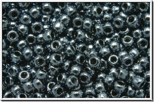 R-11-0081, TOHO Rocailles, 11/0, hematite, met., 10g