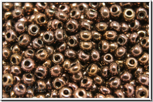 b�hm. Rocailles, 11/0, chocolate, met., 10g