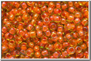 R-11-0303, TOHO Rocailles, 11/0, jonquil, trans., hyacinth-ld., 10g