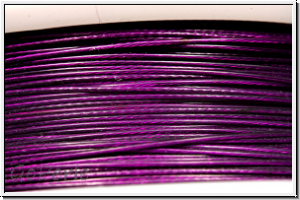 Schmuckdraht, 0,45 mm, 7 Str�nge, nylonumm., amethyst, Preis/m