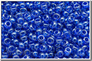 b�hm. Rocailles, 11/0, cobalt, trans., luster, 10g
