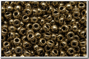 RR-11-0457, MIYUKI Rocailles, 11/0, bronze, met., 10g