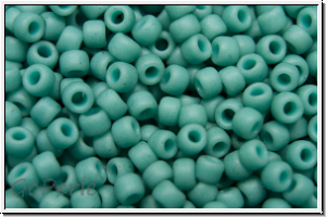 R-11-2604f, TOHO Rocailles, 11/0, turquoise, semi glazed, 10g