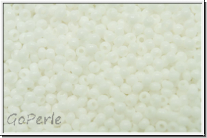 b�hm. Rocailles, 16/0, white, op., 5g