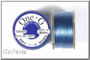 TOHO OneG Beading-Thread F�delgarn, blue, 1 Spule
