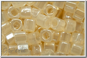 TC-03-0147, TOHO Cubes, 3mm, ivory, lt., ceylon, 10g