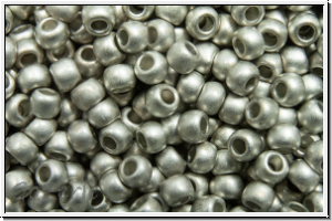 R-11-0714f, TOHO Rocailles, 11/0, 925er silver, galv., met., matte, 1g (Kleinere Menge!)